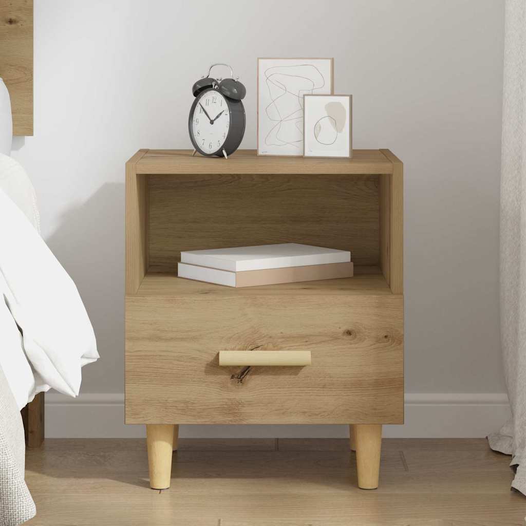 Bedside Cabinet Artisan oak 40 x 35 x 47.5 cm Engineered wood